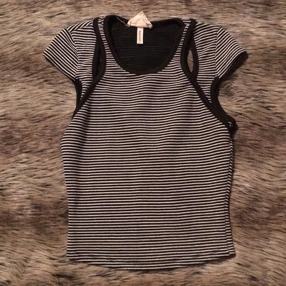 LA Hearts Crop Top